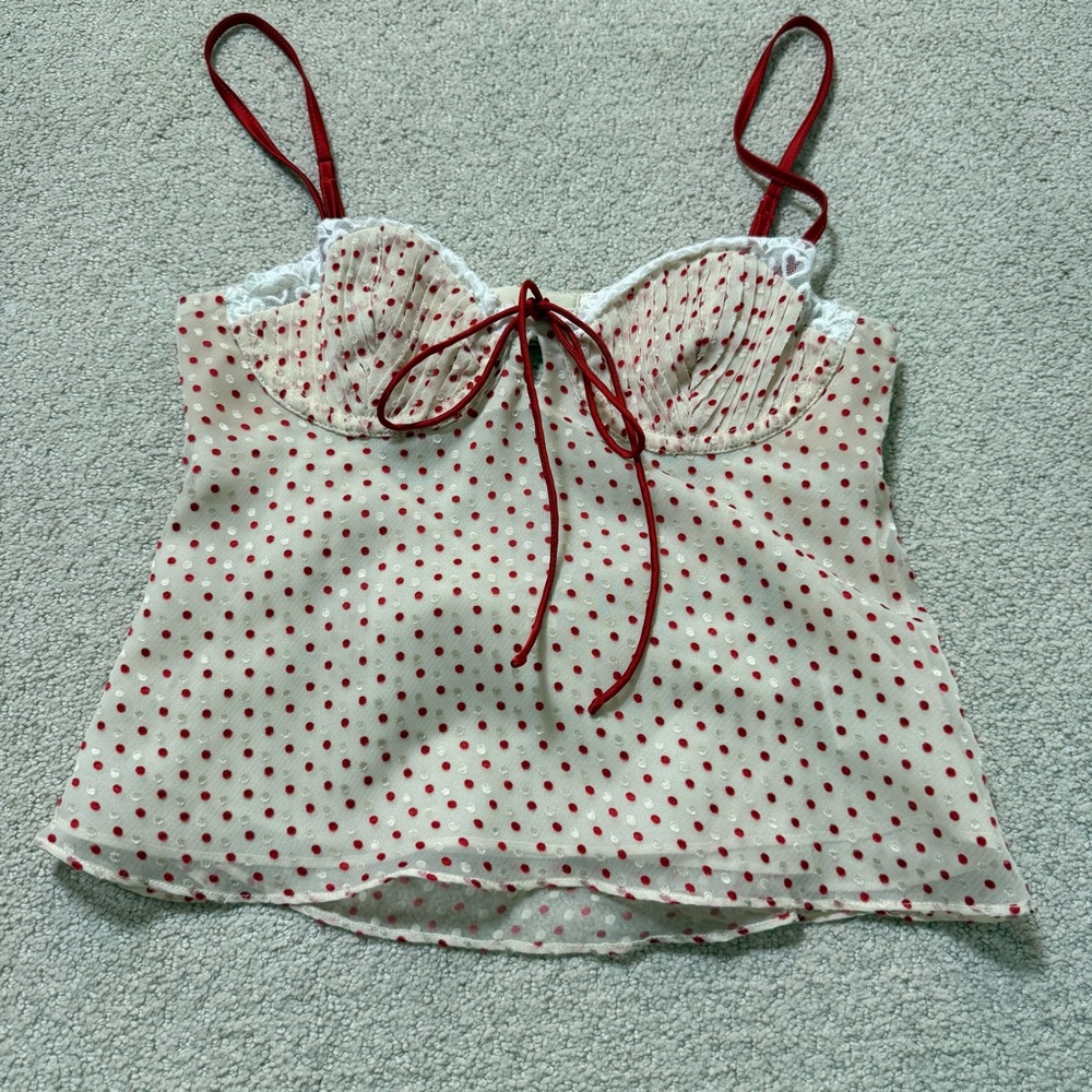 For love and lemons love dot camisole top - Picture 3 of 5